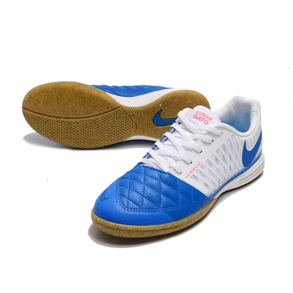 Nike Lunar Gato II IC - Branco Azul